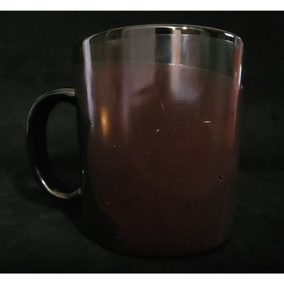 Star Wars Millennium Falcon Black Ceramic Heat Revealing Mug Cup by Lucasfilm - Picture 3 of 9